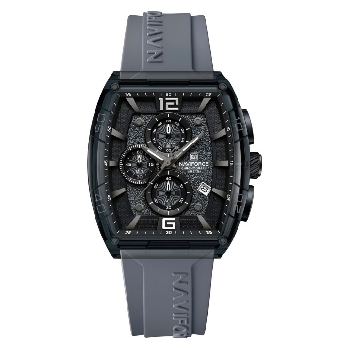 Reloj Naviforce Original Nf6101 Analogo Hombre + Estuche