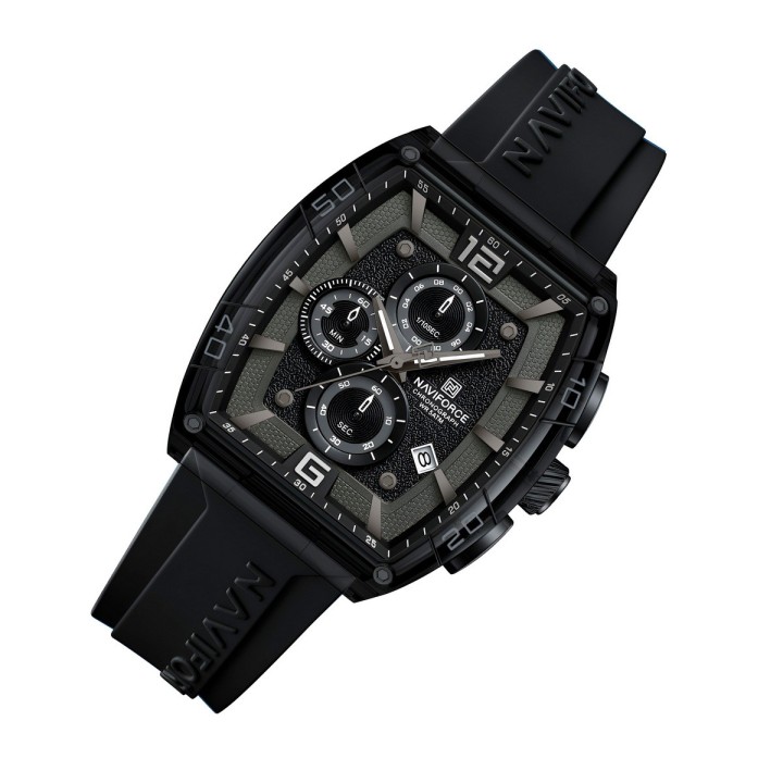 Reloj Naviforce Original Nf6101 Analogo Hombre + Estuche