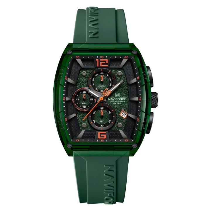 Reloj Naviforce Original Nf6101 Analogo Hombre + Estuche