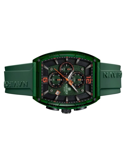 Reloj Naviforce Original Nf6101 Analogo Hombre + Estuche