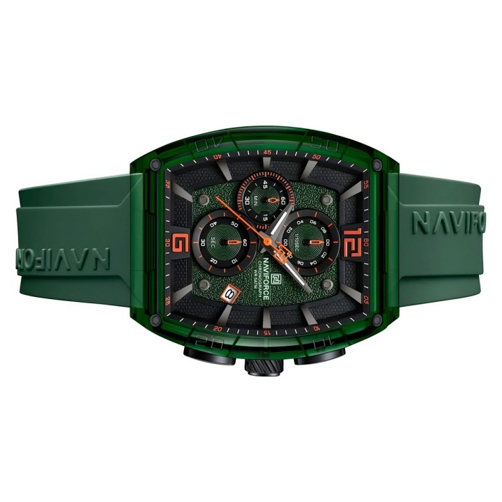 Reloj Naviforce Original Nf6101 Analogo Hombre + Estuche
