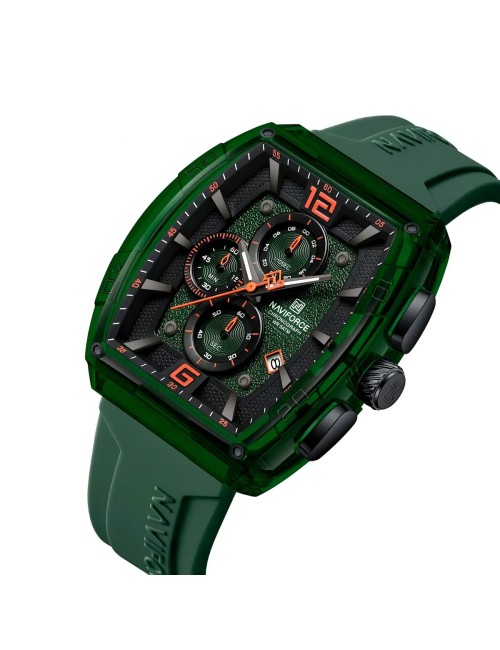 Reloj Naviforce Original Nf6101 Analogo Hombre + Estuche