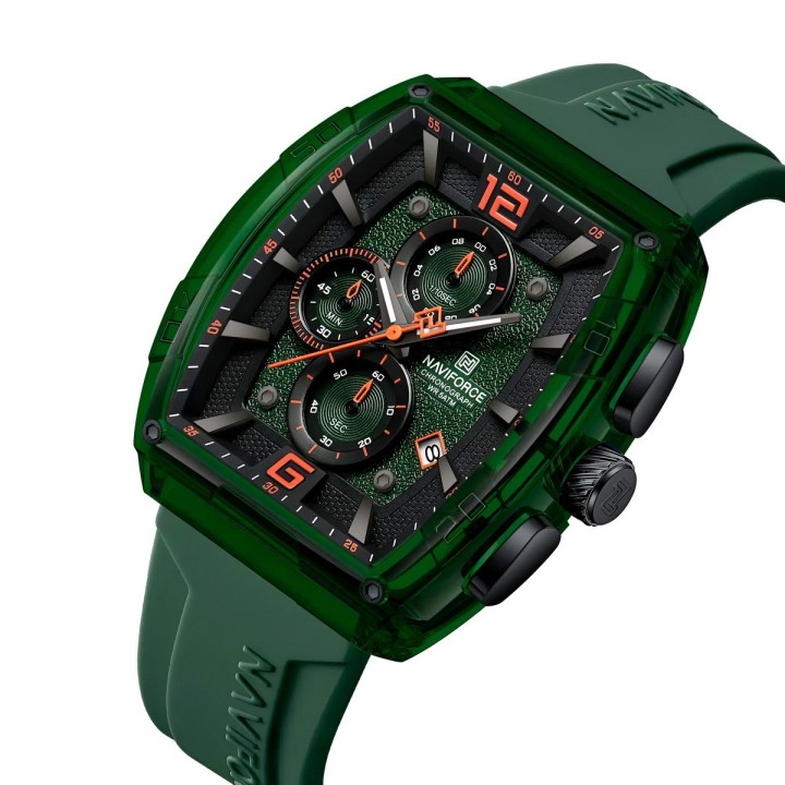 Reloj Naviforce Original Nf6101 Analogo Hombre + Estuche