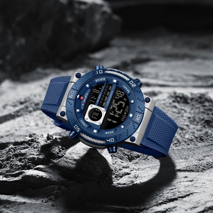 Reloj Naviforce Original Nf9241t Digital Hombre + Estuche