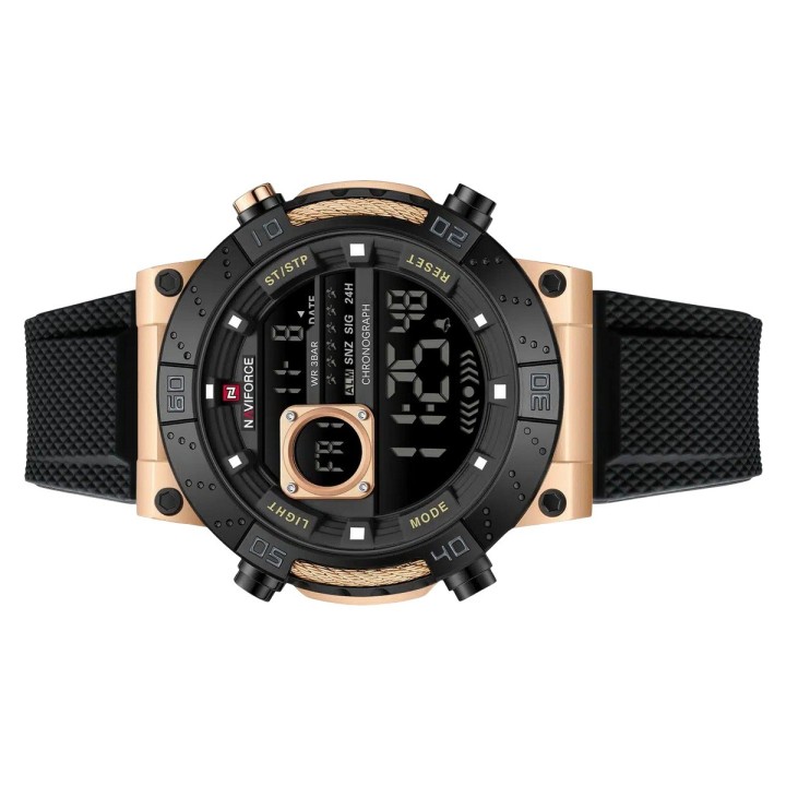 Reloj Naviforce Original Nf9241t Digital Hombre + Estuche