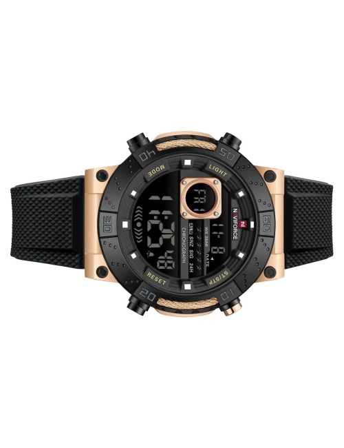 Reloj Naviforce Original Nf9241t Digital Hombre + Estuche