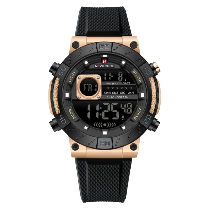 Reloj Naviforce Original Nf9241t Digital Hombre + Estuche