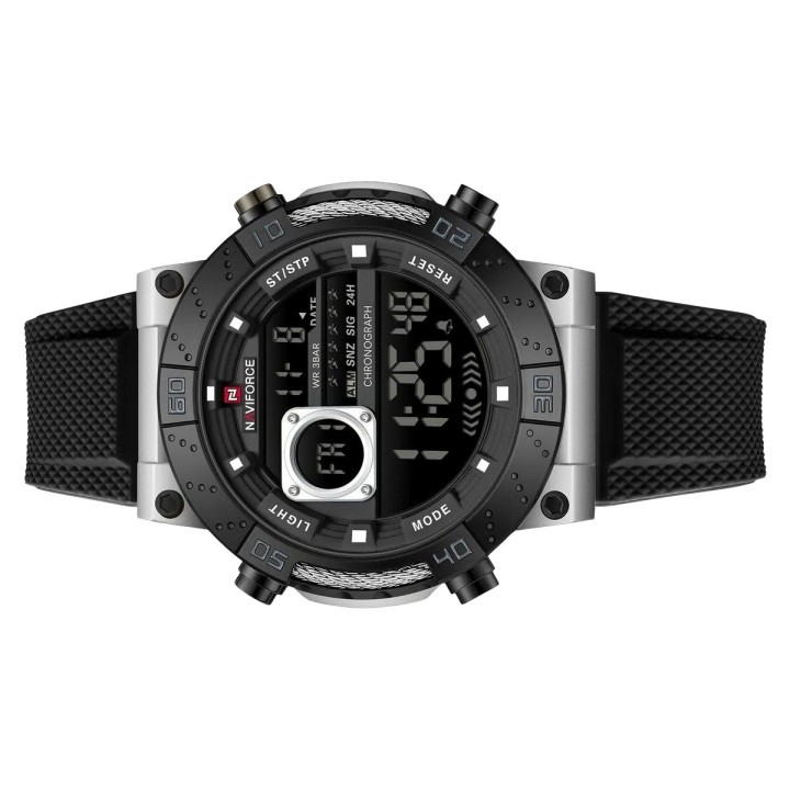 Reloj Naviforce Original Nf9241t Digital Hombre + Estuche