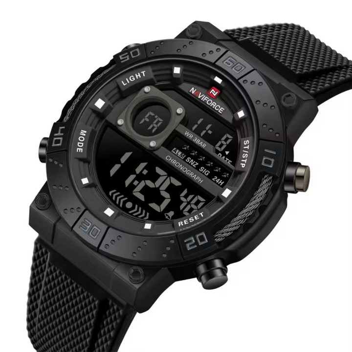 Reloj Naviforce Original Nf9241t Digital Hombre + Estuche
