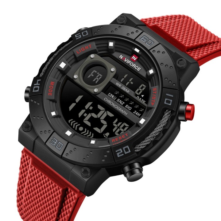 Reloj Naviforce Original Nf9241t Digital Hombre + Estuche