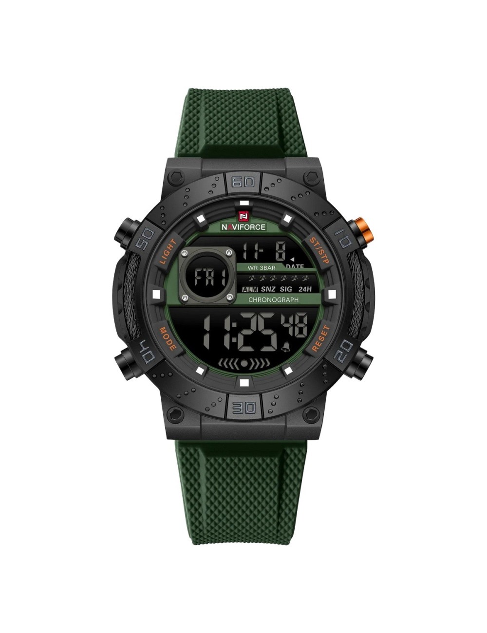 Reloj Naviforce Original Nf9241t Digital Hombre + Estuche