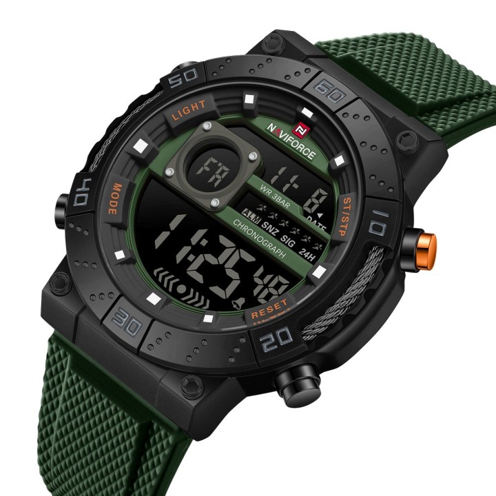 Reloj Naviforce Original Nf9241t Digital Hombre + Estuche
