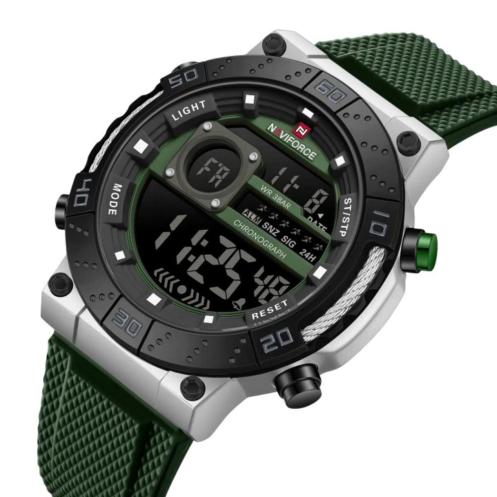 Reloj Naviforce Original Nf9241t Digital Hombre + Estuche