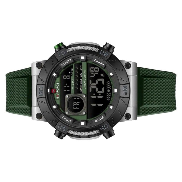 Reloj Naviforce Original Nf9241t Digital Hombre + Estuche