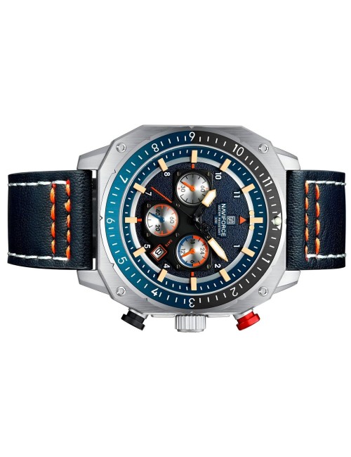 Reloj Naviforce Original Nf8057 Analogo Hombre + Estuche