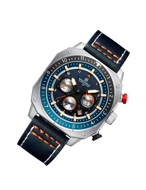 Reloj Naviforce Original Nf8057 Analogo Hombre + Estuche