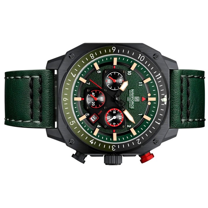 Reloj Naviforce Original Nf8057 Analogo Hombre + Estuche