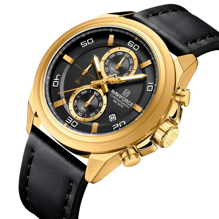 Reloj Naviforce Original Nf8075 Analogo Hombre + Estuche