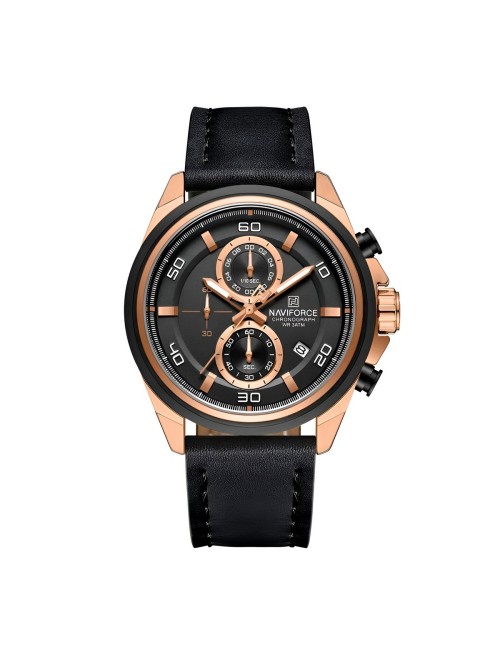Reloj Naviforce Original Nf8075 Analogo Hombre + Estuche