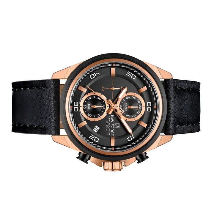 Reloj Naviforce Original Nf8075 Analogo Hombre + Estuche