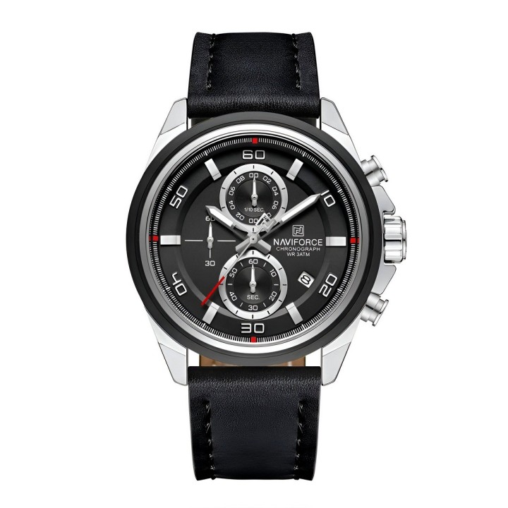 Reloj Naviforce Original Nf8075 Analogo Hombre + Estuche