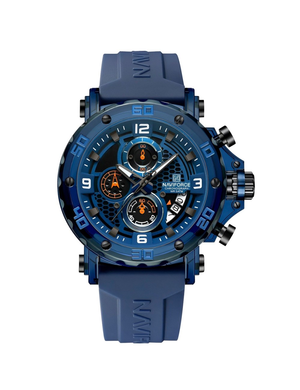 Reloj Naviforce Original Nf7123 Analogo Hombre + Estuche