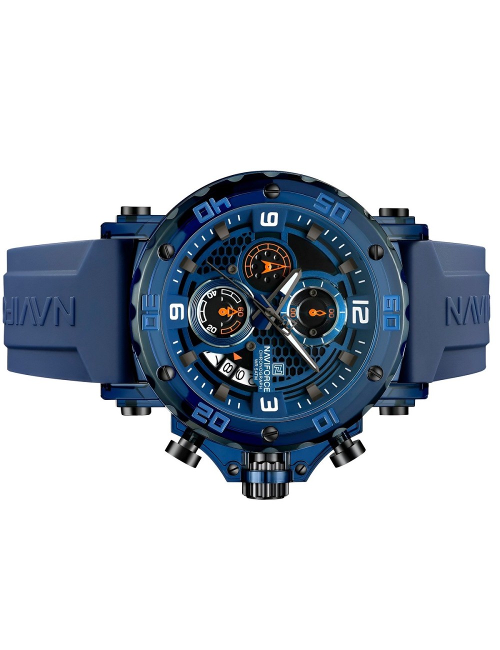 Reloj Naviforce Original Nf7123 Analogo Hombre + Estuche