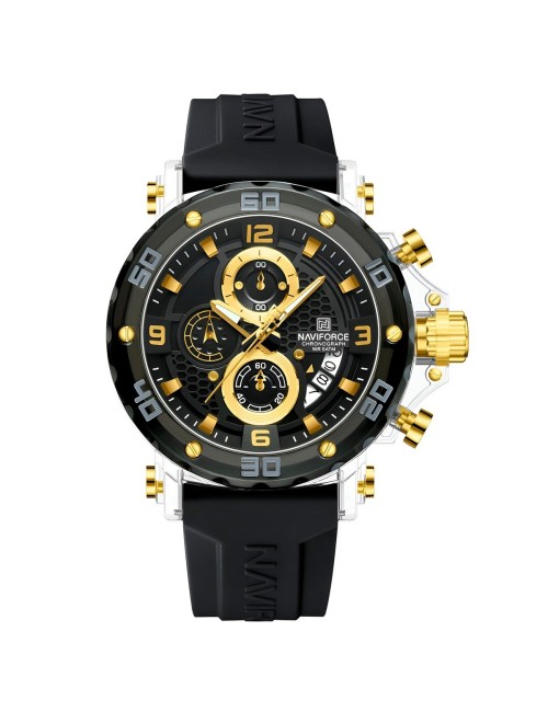 Reloj Naviforce Original Nf7123 Analogo Hombre + Estuche