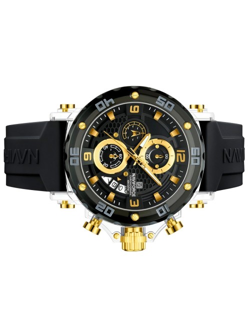 Reloj Naviforce Original Nf7123 Analogo Hombre + Estuche