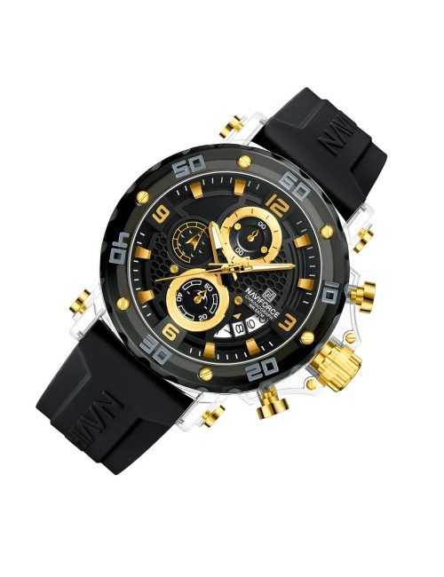 Reloj Naviforce Original Nf7123 Analogo Hombre + Estuche