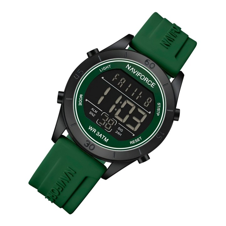 Reloj Naviforce Original Nf5054 Digital Mujer + Estuche