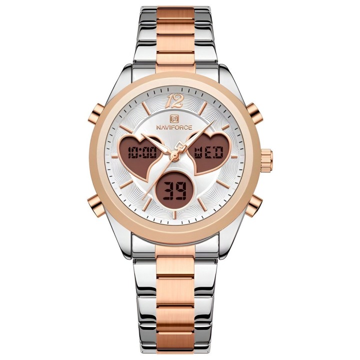 Reloj Naviforce Original Nf5045 Digital Mujer + Estuche