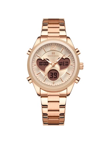 Reloj Naviforce Original Nf5045 Digital Mujer + Estuche