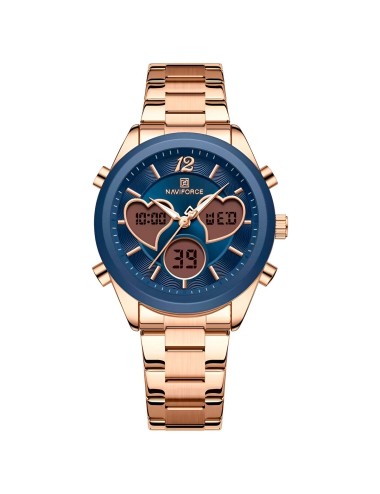 Reloj Naviforce Original Nf5045 Digital Mujer + Estuche