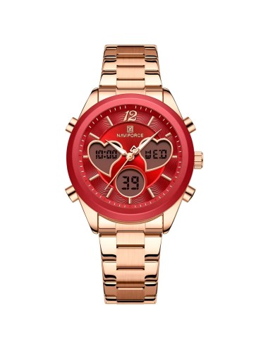 Reloj Naviforce Original Nf5045 Digital Mujer + Estuche