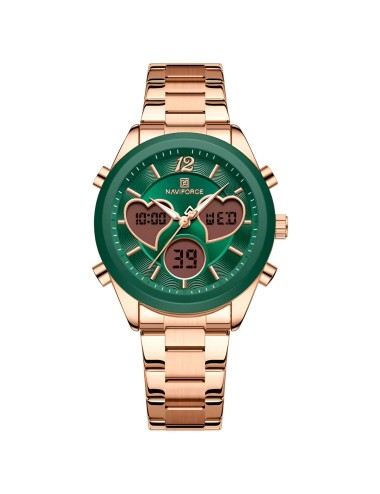 Reloj Naviforce Original Nf5045 Digital Mujer + Estuche