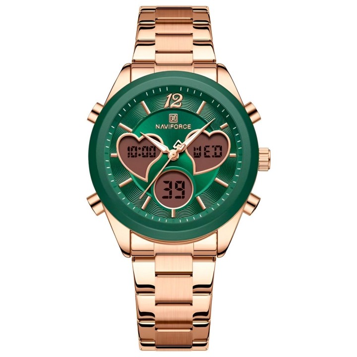 Reloj Naviforce Original Nf5045 Digital Mujer + Estuche
