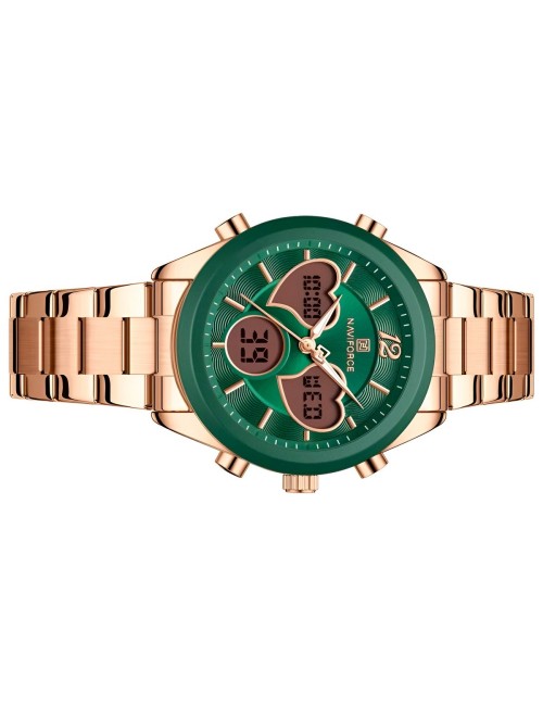 Reloj Naviforce Original Nf5045 Digital Mujer + Estuche