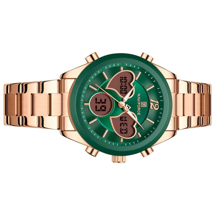 Reloj Naviforce Original Nf5045 Digital Mujer + Estuche