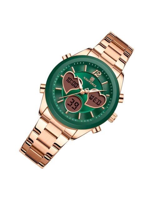 Reloj Naviforce Original Nf5045 Digital Mujer + Estuche