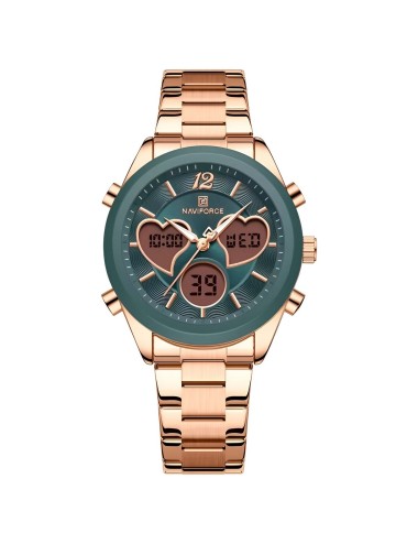 Reloj Naviforce Original Nf5045 Digital Mujer + Estuche