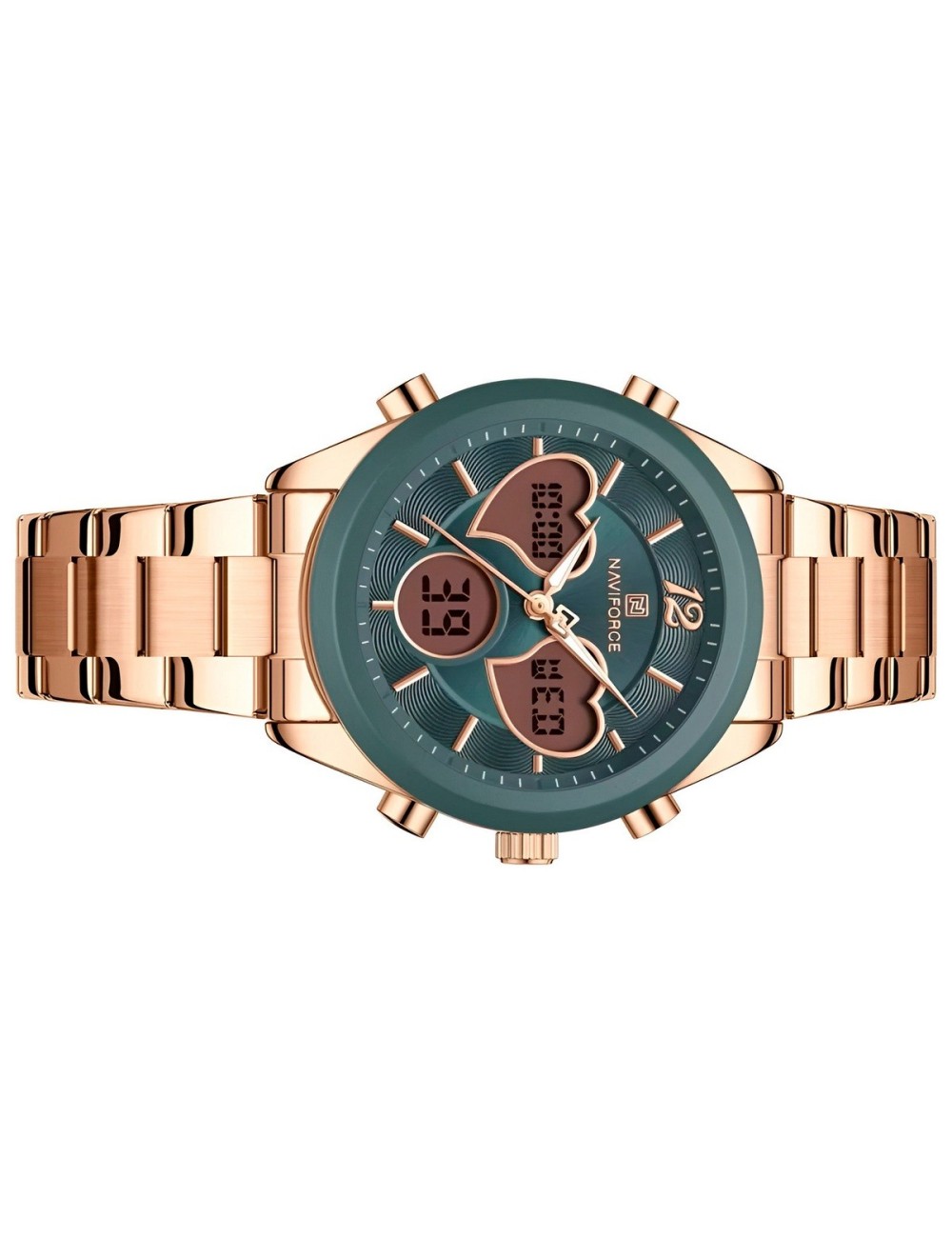 Reloj Naviforce Original Nf5045 Digital Mujer + Estuche