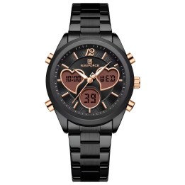 Reloj Naviforce Original Nf5045 Digital Mujer + Estuche