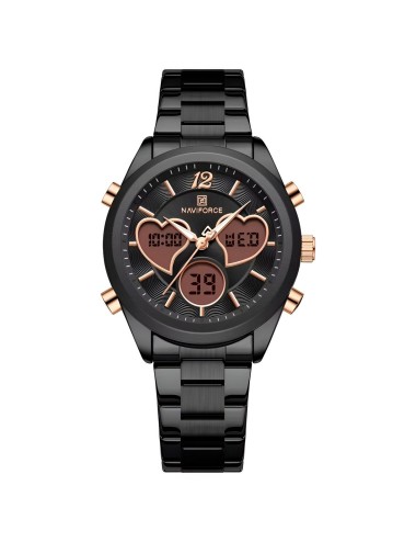 Reloj Naviforce Original Nf5045 Digital Mujer + Estuche