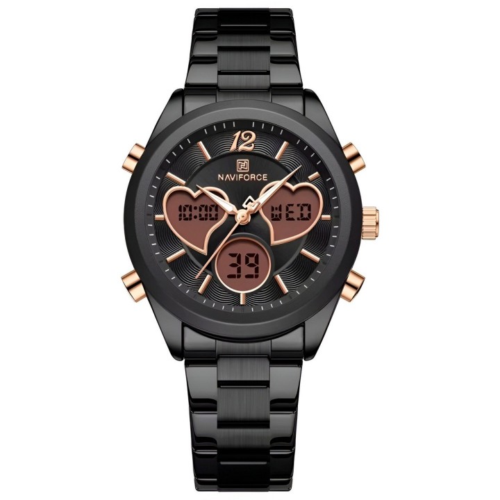 Reloj Naviforce Original Nf5045 Digital Mujer + Estuche