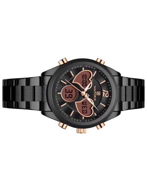 Reloj Naviforce Original Nf5045 Digital Mujer + Estuche