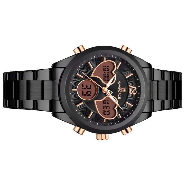 Reloj Naviforce Original Nf5045 Digital Mujer + Estuche