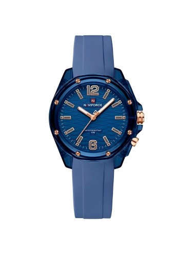 Reloj Naviforce Original Nf6103 Analogo Mujer + Estuche