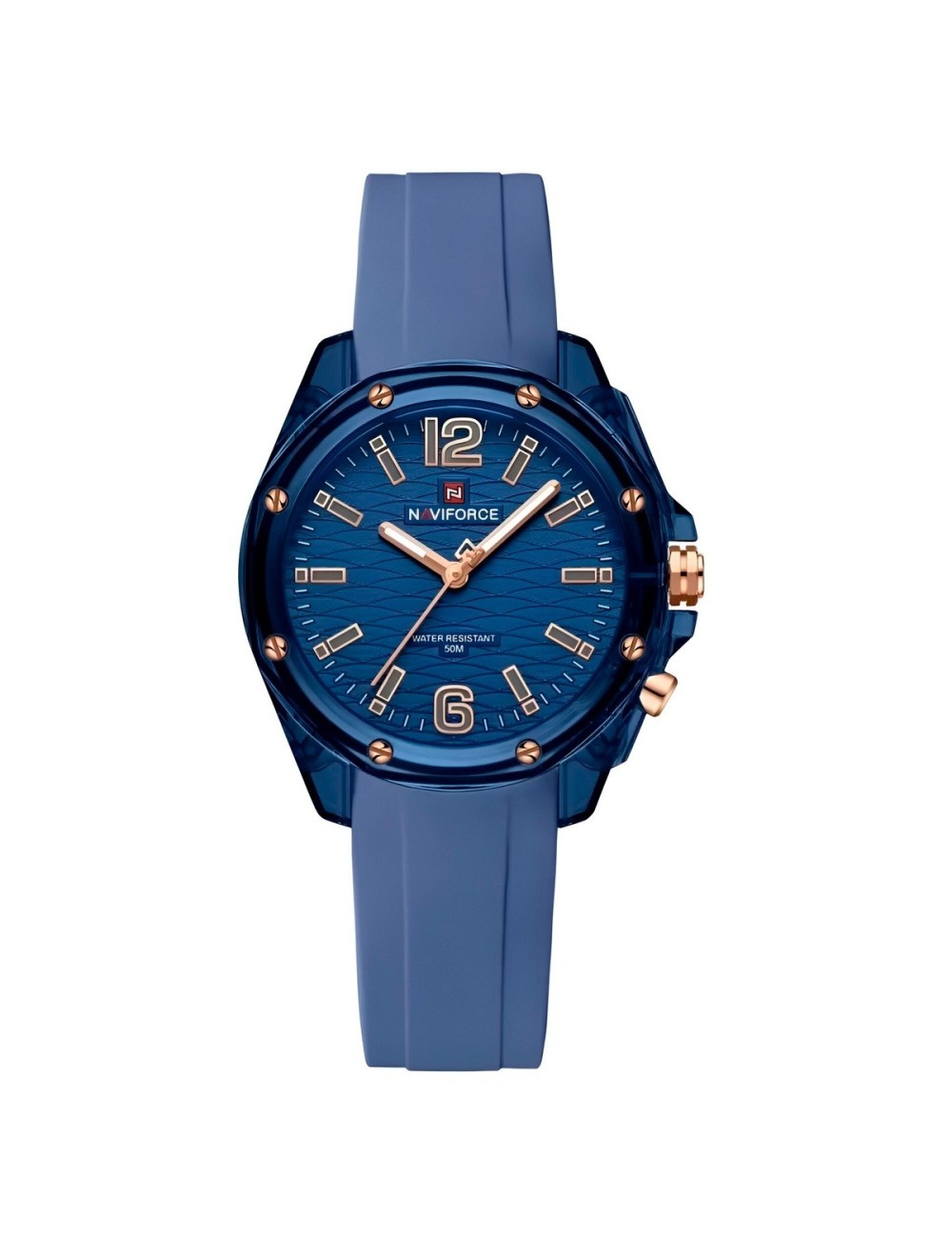 Reloj Naviforce Original Nf6103 Analogo Mujer + Estuche