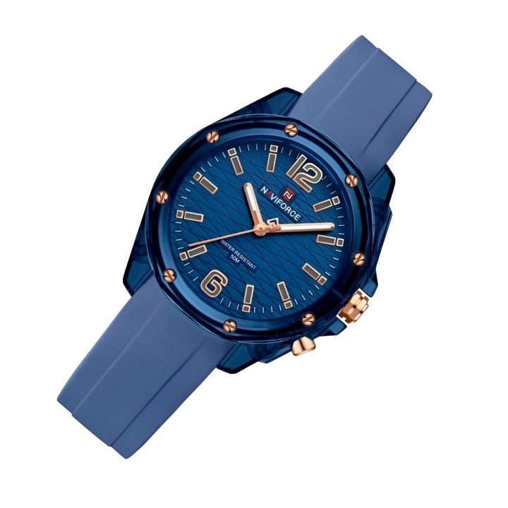 Reloj Naviforce Original Nf6103 Analogo Mujer + Estuche